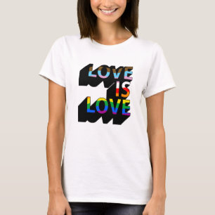 Liebe ist Liebe 3D T-Shirt