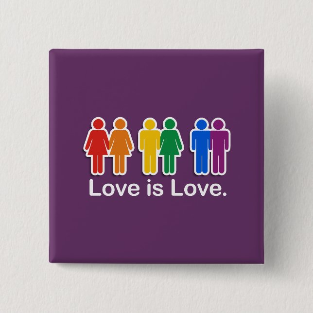 LIEBE IST LIEBE BASIC BUTTON (Vorderseite)