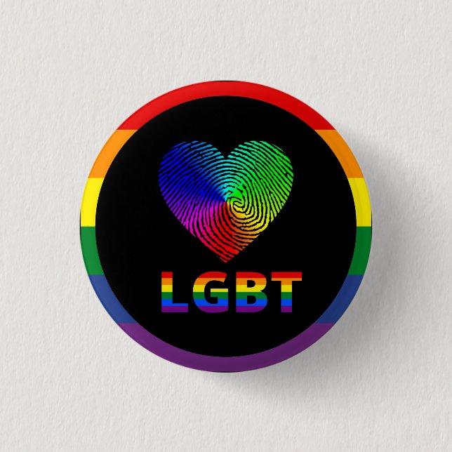 Liebe ist Liebe Button (Vorderseite)