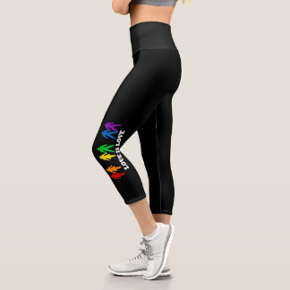 Liebe ist Liebe Capri Leggings