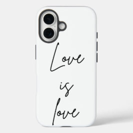 Liebe ist Liebe iPhone 16 Hülle