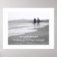 Liebe ist Liebe des Patienten ist Kind Cor 13:4 Bi