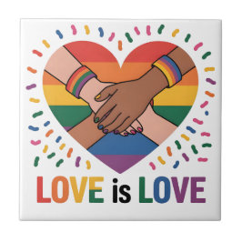 Liebe ist Liebe Fliese