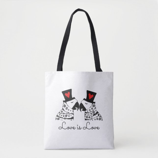 Liebe ist Liebe Gay Parrots (Vorderseite)