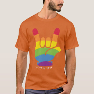 Liebe ist Liebe Geschenkideen für den LGBTQIA-Stol T-Shirt