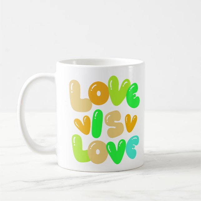 Liebe ist Liebe Kaffeetasse (Links)