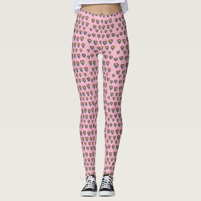Liebe ist Liebe-Leggings Leggings (Vorderseite)