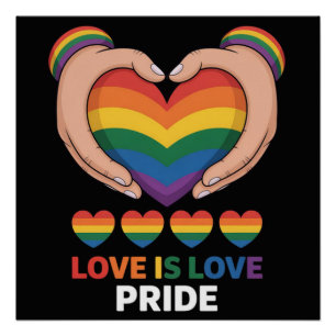 Liebe ist Liebe LGBQT Poster