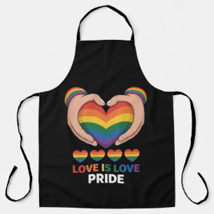 Liebe ist Liebe lgbqt Schürze