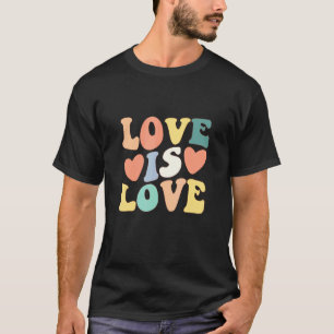 Liebe ist Liebe LGBQT Stolz Gleichheit T-Shirt