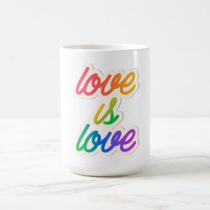 Liebe ist Liebe LGBT Kaffeetasse
