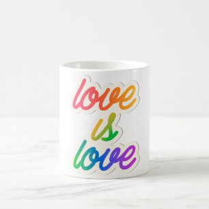 Liebe ist Liebe LGBT Kaffeetasse