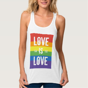 Liebe ist Liebe - Liebe Gleichwertiges Regenbogenf Tank Top