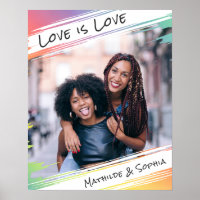 Liebe ist Liebe Moderner Regenbogen Fügen Sie Ihr