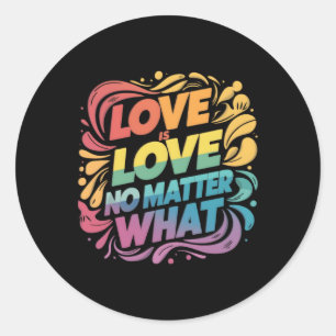 Liebe ist Liebe nein, was Aufkleber