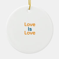 Liebe ist Liebe orange blauer Stolz LGBTQ Gay