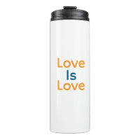 Liebe ist Liebe orange blauer Stolz LGBTQ Gay