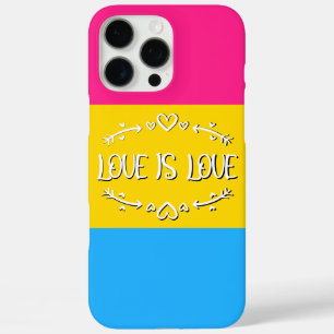 Liebe ist Liebe Pansexuelle Pride-Flagge iPhone 16 Pro Max Hülle