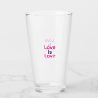 Liebe ist Liebe pink lila farbigen Stolz LGBTQ Gay