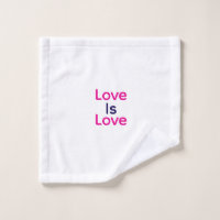 Liebe ist Liebe pink lila farbigen Stolz LGBTQ Gay