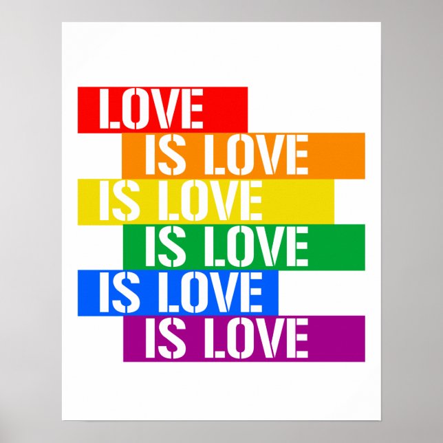 Liebe ist Liebe Poster (Vorne)
