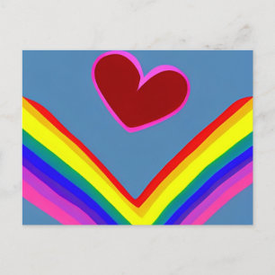 Liebe ist Liebe Postkarte