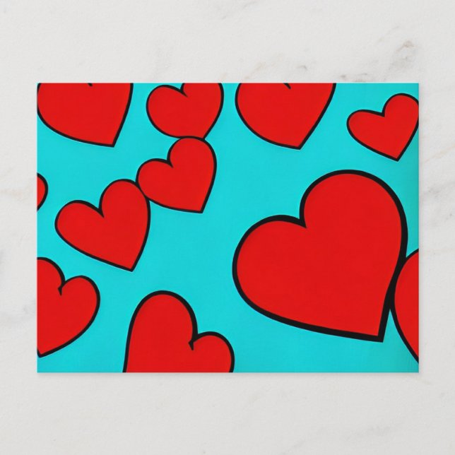 Liebe ist Liebe Postkarte (Vorderseite)