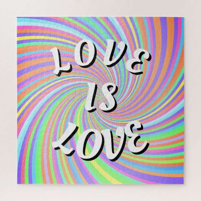 Liebe ist Liebe Pride Jigsaw Puzzle (Vertikal)