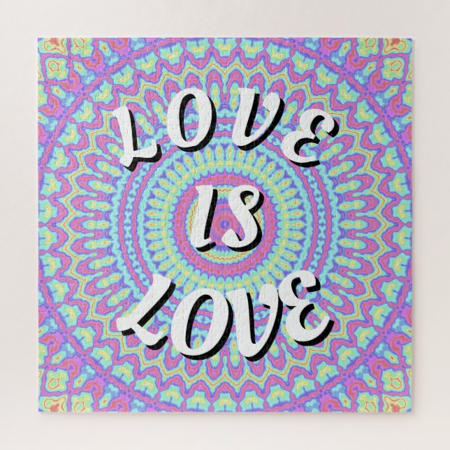 Liebe ist Liebe Pride Jigsaw Puzzle (Vertikal)