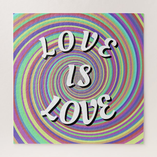 Liebe ist Liebe Pride-Puzzle Puzzle (Vertikal)