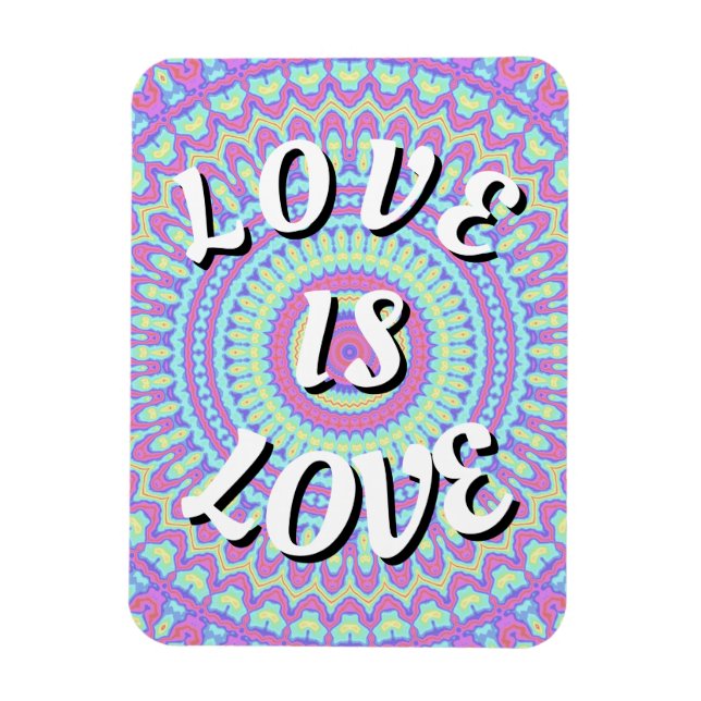 Liebe ist Liebe    PrideMagnet Magnet (Vertikal)