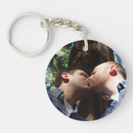 Liebe ist Liebe Rainbow Foto Personalisiert Schlüsselanhänger