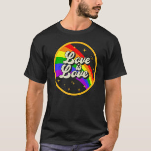 Liebe ist Liebe Rainbow Lgbt Lesbian Gay Bisexual T-Shirt