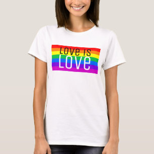 Liebe ist Liebe, Regenbogen T-Shirt