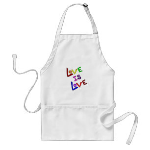 LIEBE IST LIEBE (schlichtes und einfaches - Schürze