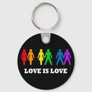 Liebe ist Liebe Schlüsselanhänger