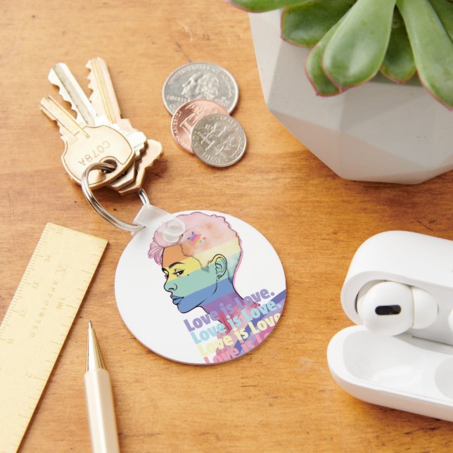Liebe ist Liebe Schlüsselanhänger (Schreibtisch)