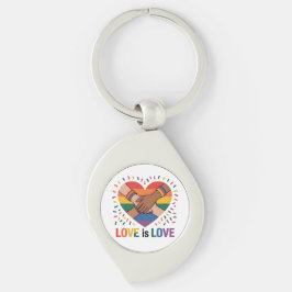 Liebe ist Liebe Schlüsselanhänger