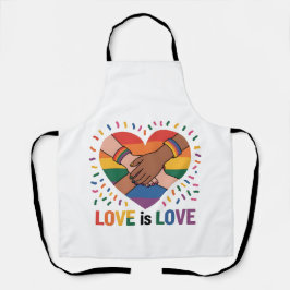 Liebe ist Liebe Schürze