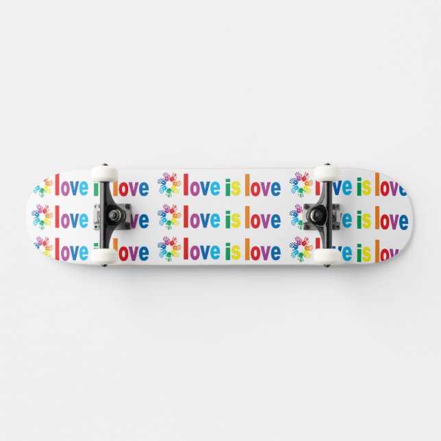 Liebe ist Liebe Skateboard (Horizontal)
