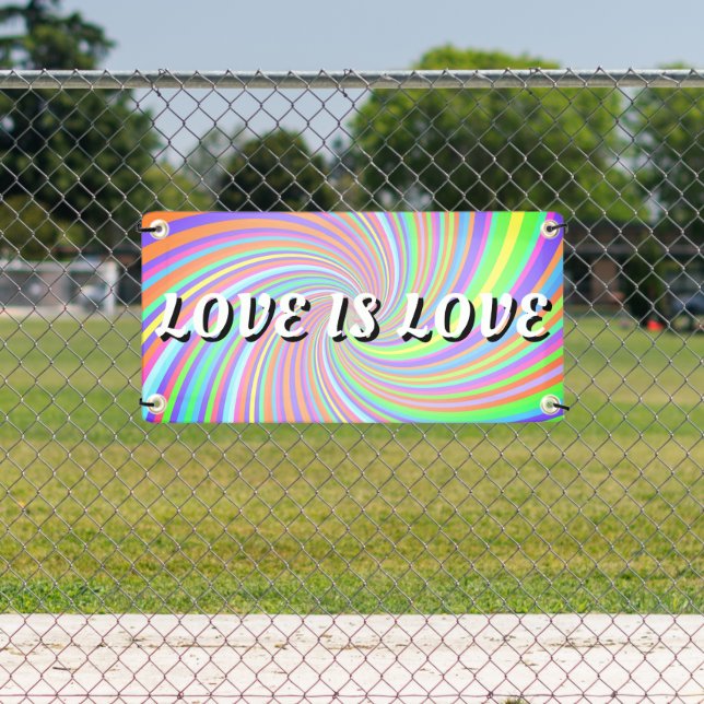 Liebe ist Liebe-Stolz Banner (Insitu)
