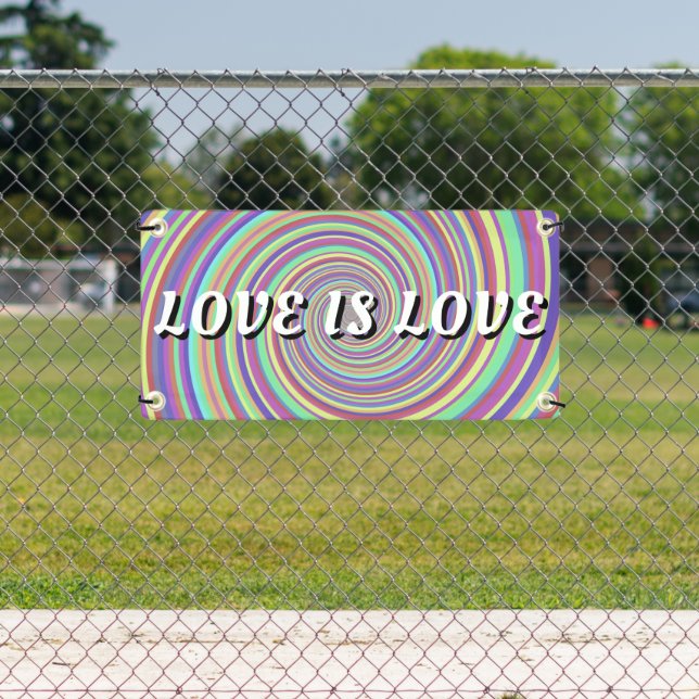 Liebe ist Liebe-Stolz Banner (Insitu)