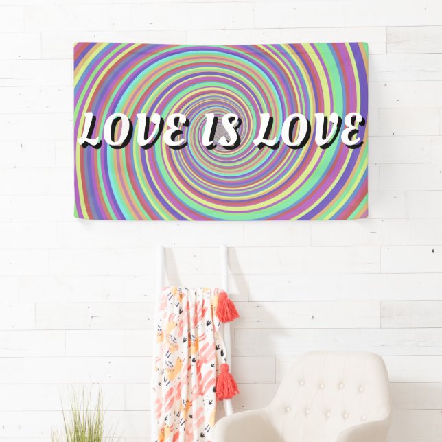Liebe ist Liebe-Stolz Banner (Insitu)