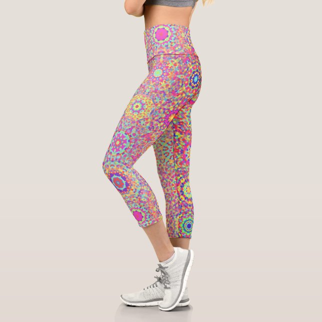 Liebe ist Liebe-Stolz Capri Leggings (Links)