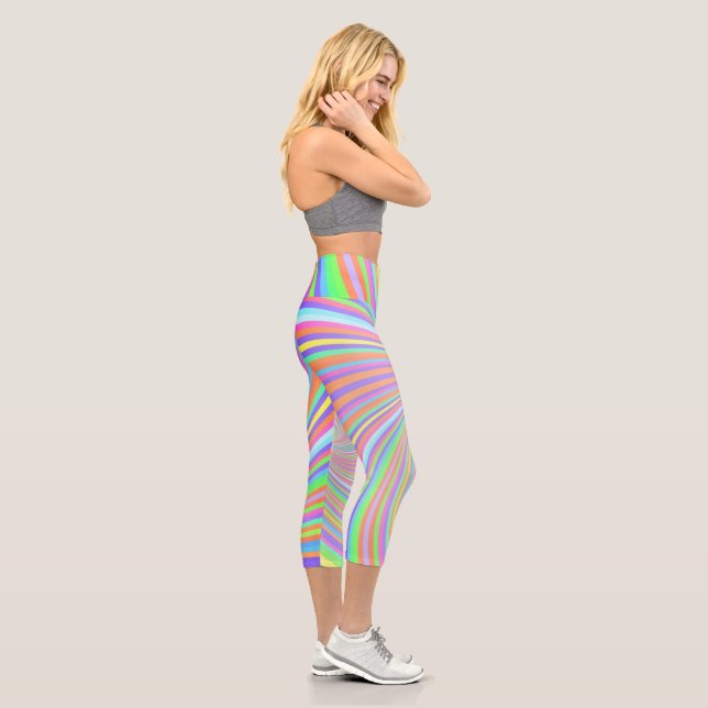 Liebe ist Liebe-Stolz Capri Leggings (Rechts)