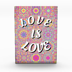 Liebe ist Liebe-Stolz Fotoblock