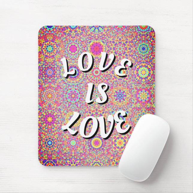 Liebe ist Liebe-Stolz Mousepad (Mit Mouse)