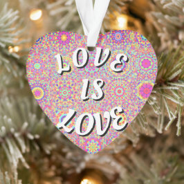 Liebe ist Liebe-Stolz Ornament