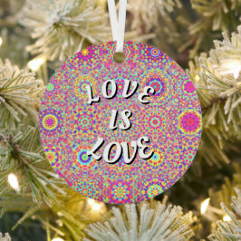 Liebe ist Liebe-Stolz Ornament Aus Metall