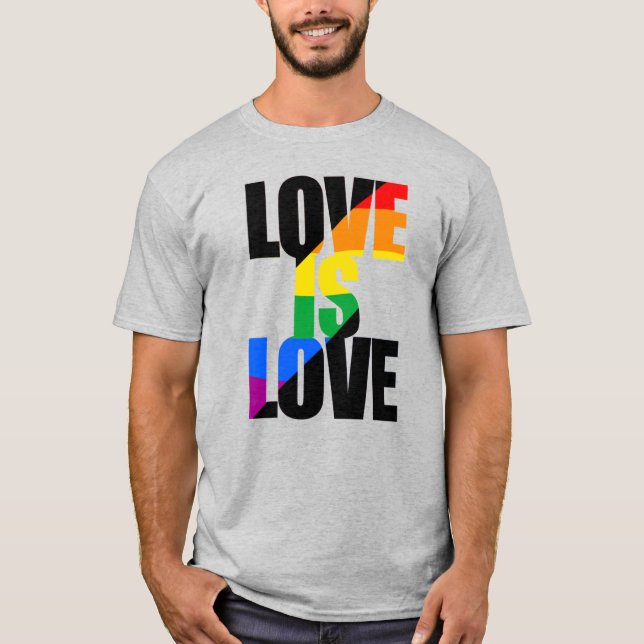 LIEBE IST LIEBE T-Shirt (Vorderseite)